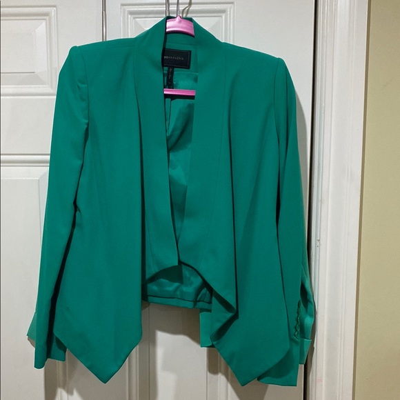 BCBGMaxAzria Jackets & Blazers - New BCBGMaxAzria Emerald Green Abree Blazer jacket